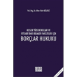 2015 MYO ve BF iin Borlar Hukuku Oniki Levha Yaynlar