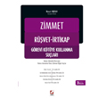 Zimmet Rvet rtikap ve Grevi Ktye Kullanma Sular (3.Bask) Sekin Yaynlar