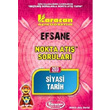 1.Snf 2.Yaryl Siyasi Tarih Nokta At Sorular Kod:203 Karacan Yaynlar