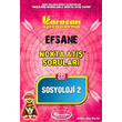 1.Snf 2.Yaryl Sosyoloji-2 Nokta At Sorular Kod:223 Karacan Yaynlar