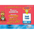 1.Snf 2.Yaryl dari Yarg Kavram emal Ders Notlar Kod:2460 Karacan Yaynlar