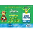 2.Snf 4.Yaryl Uygur Trkesi Kavram emal Ders Notlar Kod:4341 Karacan Yaynlar