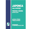Japonca-Trke Cep Szl Fono Yaynlar