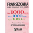 Franszcada En ok Kullanlan 3000 Szck Fono Yaynlar