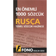  Rusada En nemli 1000 Szck Fono Yaynlar