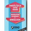 ngilizce eviri Teknii Fono Yaynlar