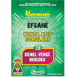 2.Snf 3.Yaryl Genel Vergi Hukuku Nokta At Sorular Kod: 316 Karacan Yaynlar