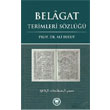 Belagat Terimleri Szl Marmara niversitesi lahiyat Fakltesi Vakf