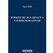 Trkiyede Ulus Devlet ve Gayrimslim Aznlk Oniki Levha Yaynlar