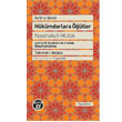 Hkmdarlara tler Byyenay Yaynlar