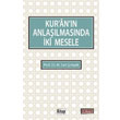 Kurann Anlalmasnda ki Mesele Kitap Dnyas