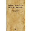 ada Amerikan iirinden Semeler iirden Yaynclk