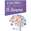 8. Snf TEOG 1 Fen Bilimleri 15 Deneme Ekip Yaynlar