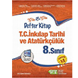 8. Snf TEOG 1 2 T.C nklap Tarihi ve Atatrklk Gn Be Gn Defter Kitap Sekin Eitim Teknikleri