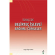 Trkede Belirte levli Baml Cmleler Grafiker Yaynlar