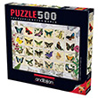 Anatolian Puzzle 500 Parça Kelebekler 3583