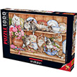 Anatolian Puzzle 1000 Parça Yavru Kediler 3158