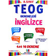 8. Snf TEOG ngilizce 4x4 16 Deneme FMS Yaynclk