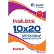 8. Snf TEOG 2 ngilizce 10x20 Denemeleri Seti 2.Dnem Blok Test Yaynlar