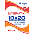 8. Snf TEOG 2 Matematik 10x20 Denemeleri Seti 2.Dnem Blok Test Yaynlar