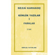 Gnlk Yazlar 1 Farklar Dirili Yaynlar