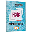 ABT Fizik retmenlii ek Kopart Yaprak Test Yediiklim Yaynlar
