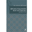 ii Usuli Gelenein Kur an Yorumu Fecr Yaynlar