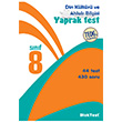 8. Snf TEOG Din Kltr ve Ahlak Bilgisi Yaprak Test Blok Test Yaynlar