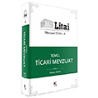 Litai Mevzuat Dizisi 4 Temel Ticari Mevzuat Kuram Kitap