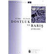 Trk - Yunan Dostluk ve Bar iirleri Evrensel Basm Yayn