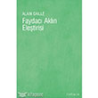 Faydac Akln Eletirisi letiim Yaynlar