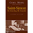 Saint Simon lk Sosyolog lk Sosyalist letiim Yaynlar