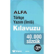 Alfa Trke Yazm Klavuzu Alfa Yaynlar