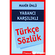 Yabanc Karlkl Trke Szlk nklap Kitabevi