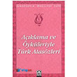 Aklama ve ykleriyle Trk Ataszleri Altn Kitaplar