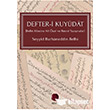 Defter-i Kuydat Revak Kitabevi
