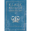 Klasik Filoloji Semineri II Alfa Yaynlar