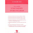 dri Yargda Yrtmenin Durdurulmas Alfa Yaynlar