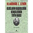 Uluslarn Kaderlerini Kendilerinin Tayin Hakk Agora Kitapl