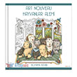 Art Nouveau Hayvanlar Alemi Boyama Kitab FAbooks