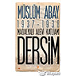1937 1938 Madalyal Alevi Katliam Dersim Cinius Yaynlar