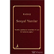 Sosyal Yazlar Alter Yaynlar