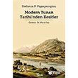 Modern Yunan Tarihi`nden Kesitler Yazlama Yaynlar
