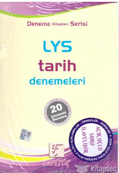 KarekÃ¶k YayÄ±nlarÄ± Tarih Denemeleri LYS ile ilgili gÃ¶rsel sonucu