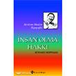 nsan Olma Hakk Kurald Yaynlar