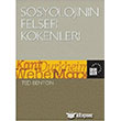 Sosyolojinin Felsefi Kkenleri Kre Yaynlar