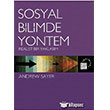 Sosyal Bilimde Yntem-Realist Bir Yaklam Kre Yaynlar
