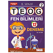 8. Snf TEOG 2 Fen Bilimleri 12 Deneme Bilgikare Yaynlar