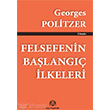 Felsefenin Balang lkeleri Arya Yaynclk