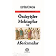 zdeyiler Mektuplar ve Aforizmalar Arya Yaynclk